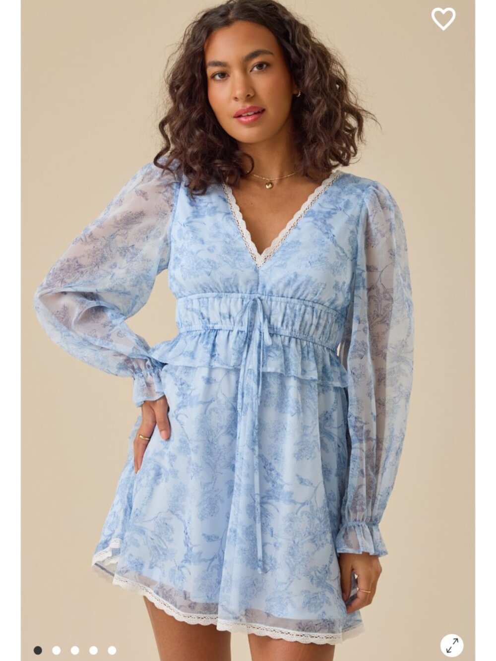 NWT Altar'd State Alissa Floral Mini Dress